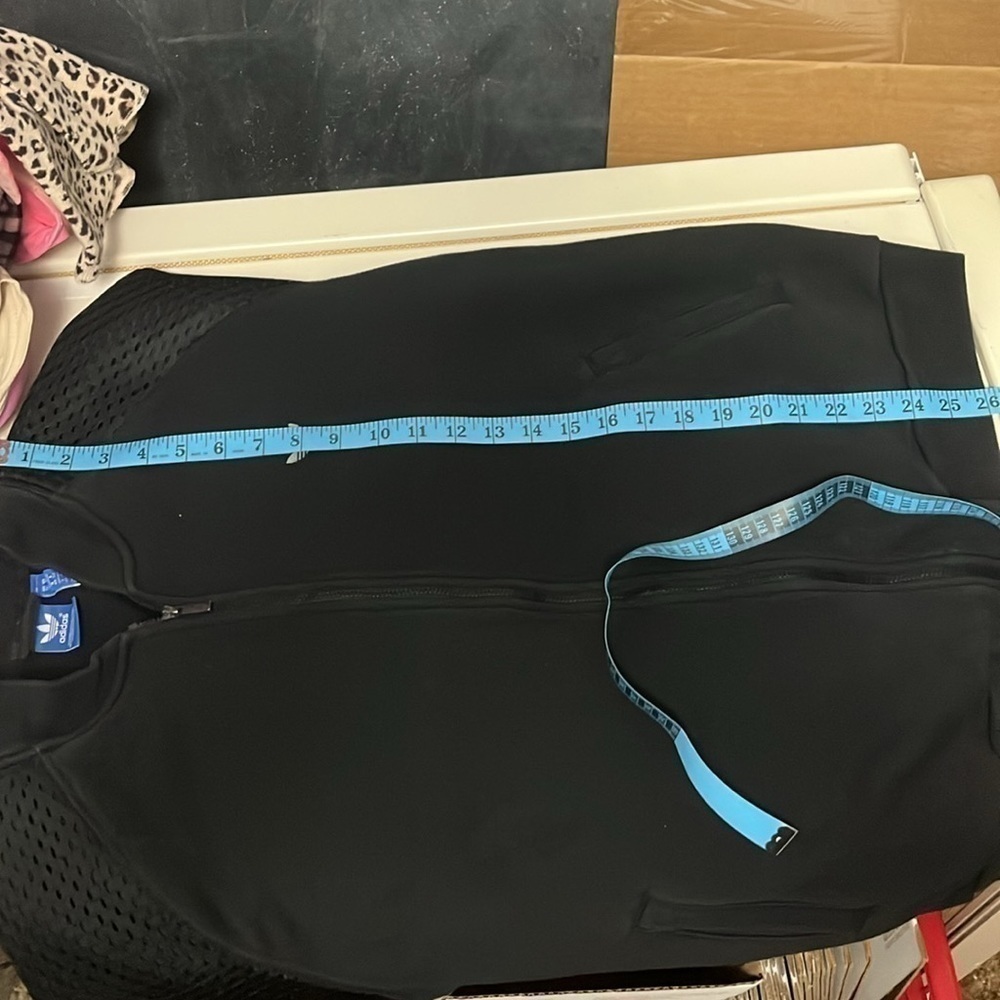 Adidas- black full zip jacket - Picture 10 of 10